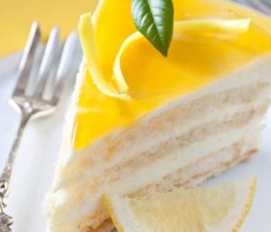 citronový dort