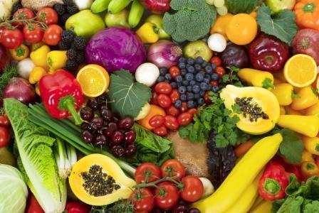 zdrava zelenina a ovocie